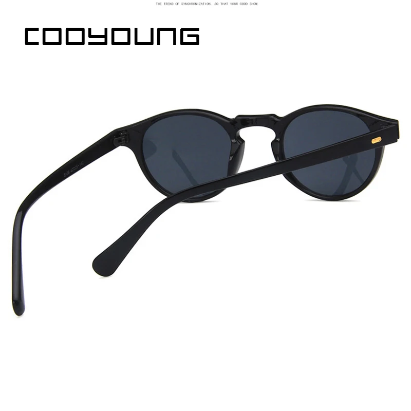 COOYOUNG новые высококачественные брендовые дизайнерские Круглые Солнцезащитные