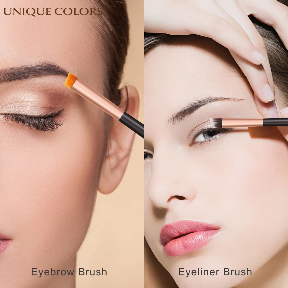 Уникальные цвета 2 шт./компл. кисть для бровей конические подводка глаз Кисть