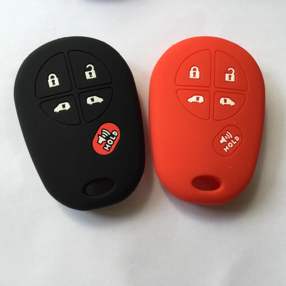 Брелок для ключей меньше Мягкая Приятная футболка Защитная крышка Toyota Sienna