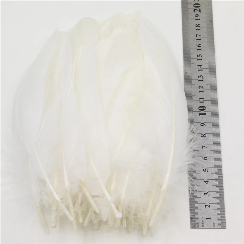 20 штук белого и бежевого цвета натуральный гусиный пух вечерние поставки сделай