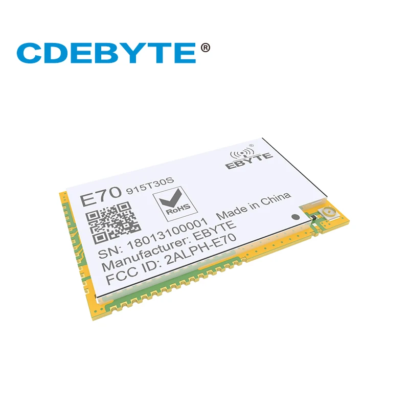 E70-915T30S непрерывная передача ARM CC1310 915 МГц 1 Вт IPX штамп антенна отверстия