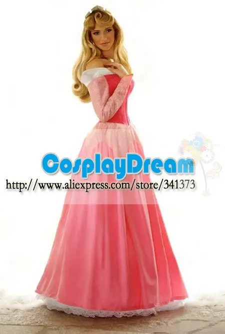 Princess Aurora cosplay costume dress 