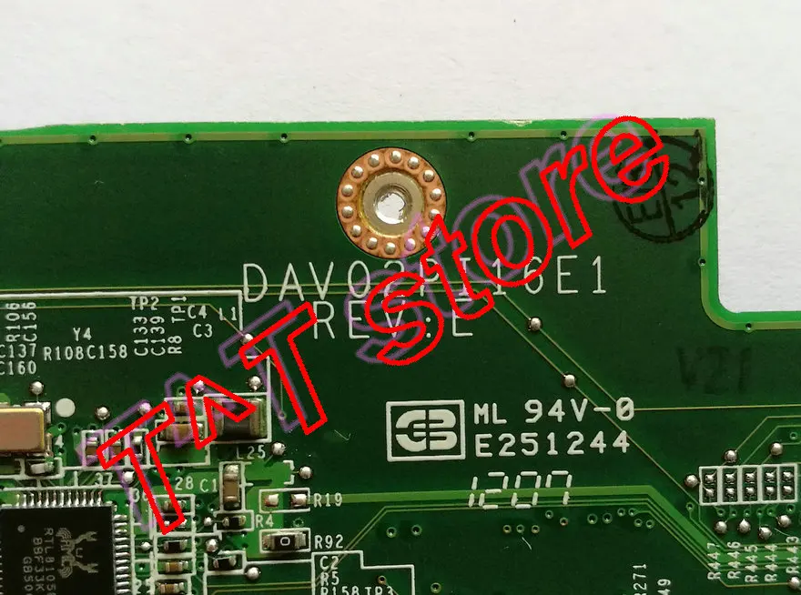 Оригинальная серия 14R N4110 аудио USB Ethernet LAN плата DAV02PI16E1 HGYV2 0HGYV2 тест хорошая