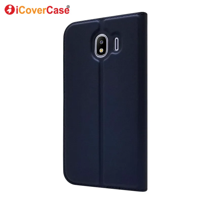 Чехол для Samsung Galaxy J4 J6 J 4 6 Plus 2018 кожаный чехол бумажник книжка Чехлы Аксессуары