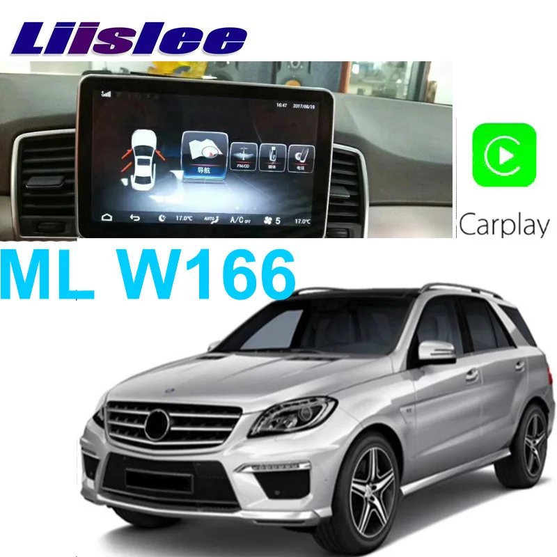 Liislee автомобильный мультимедийный плеер NAVI для Mercedes Benz MB ML GLE M Class W166 ML350 2011~ NTG автомобильный Радио Стерео gps навигация