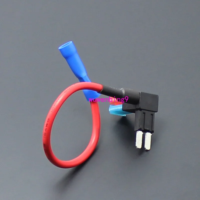 100 комплектов Авто micro fuse держатель для автомобиля 8 мм подходящие предохранители