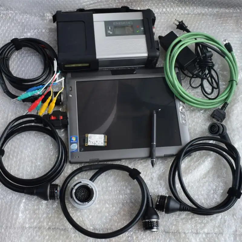 Super MB Star C5 SD Connect with laptop le1700 tablet star diagnosis mb sd c5 ssd the newest 2019.03v ready to work |