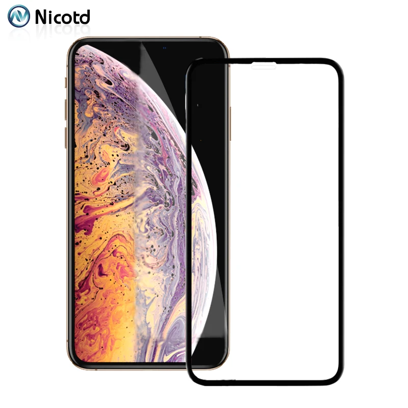 Закаленное стекло 9D для iPhone 8 7 Plus MAX XR 6 8Plus 6s X Защитная пленка XS 1 5 дюйма | Мобильные