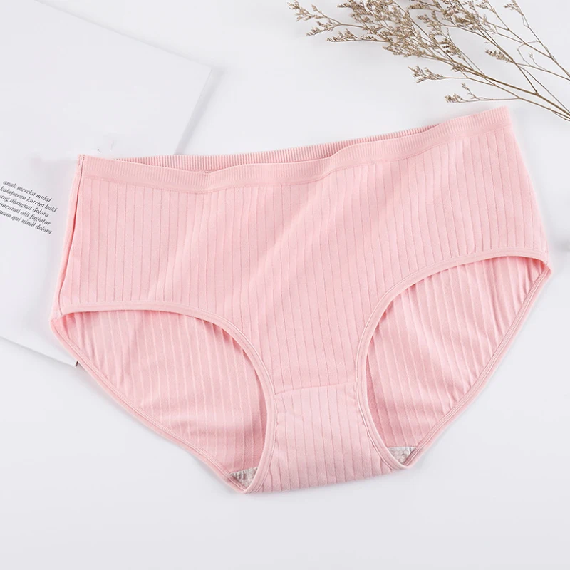 Женское Бесшовное нижнее белье из хлопка большие размеры 2XL/4XL Прямая поставка 2019|