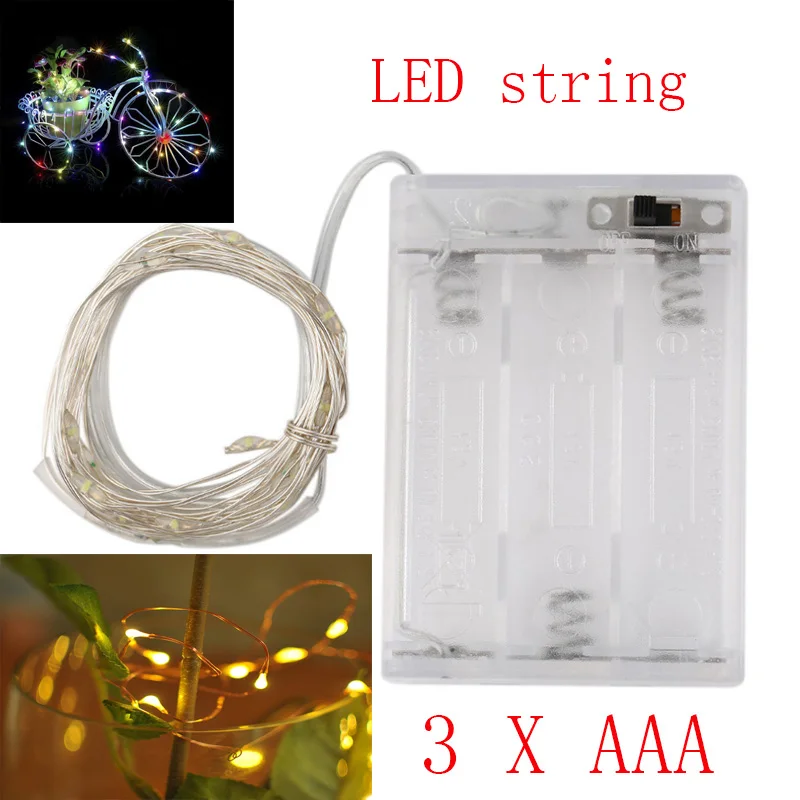 Гирсветильник да 1 шт. 2 м 3 5 м|light christmas|christmas weddingstring lights |