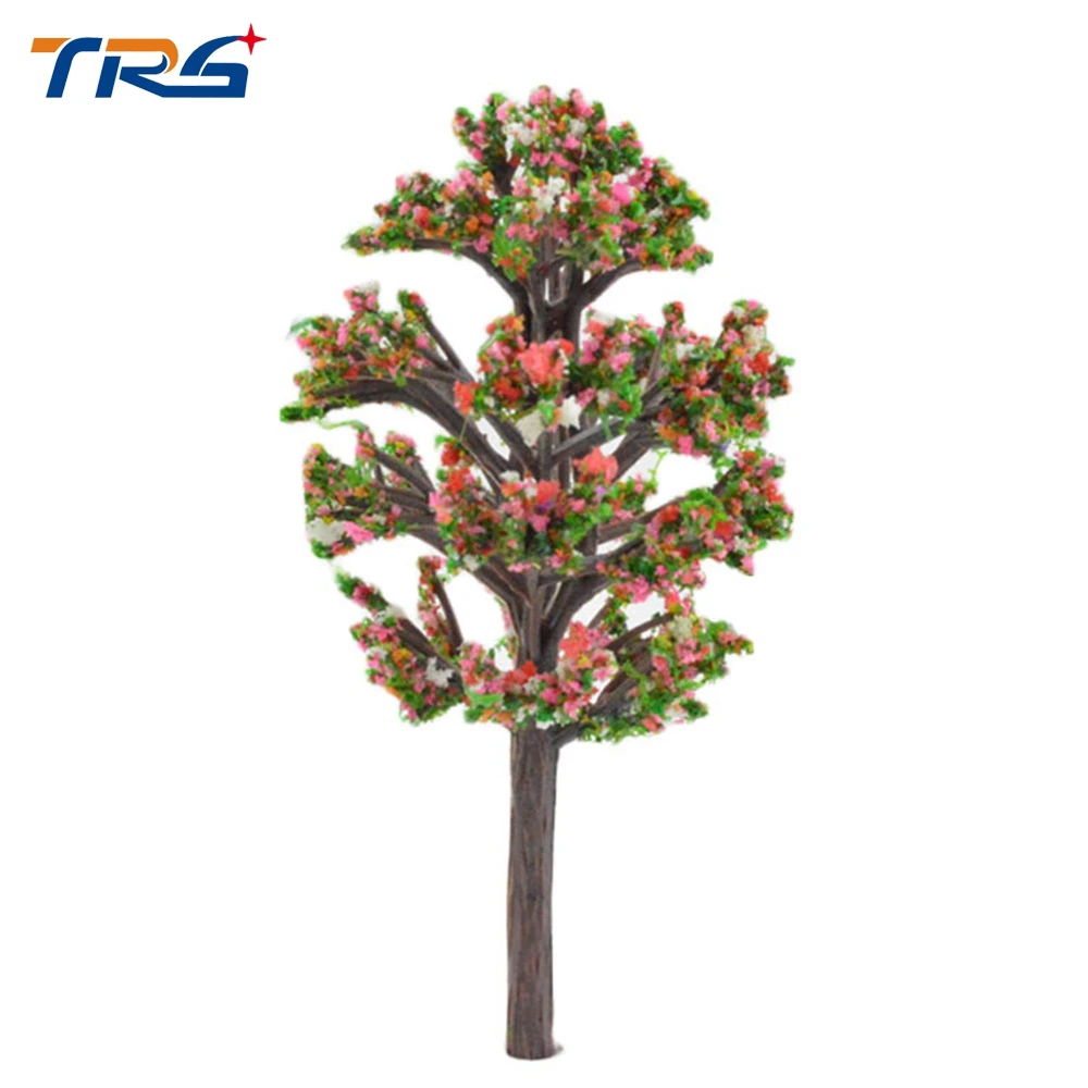 

8CM colorful Scenery Landscape Train Model Scale Color Trees for model design