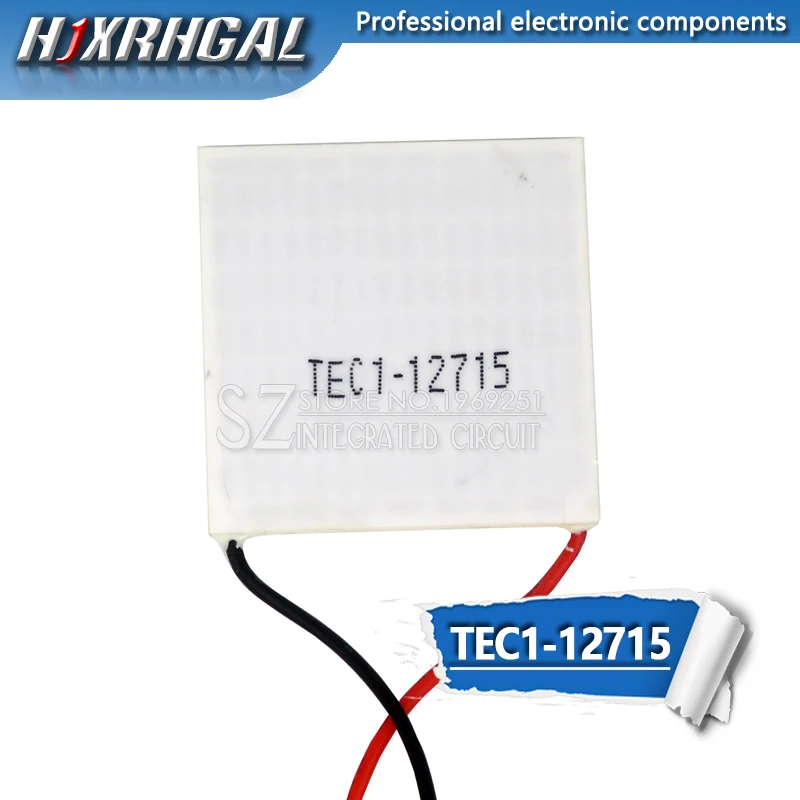 Термоэлектрический охладитель TEC1-12715 модуль размером 40*40 мм 12715 1 шт. | Электронные