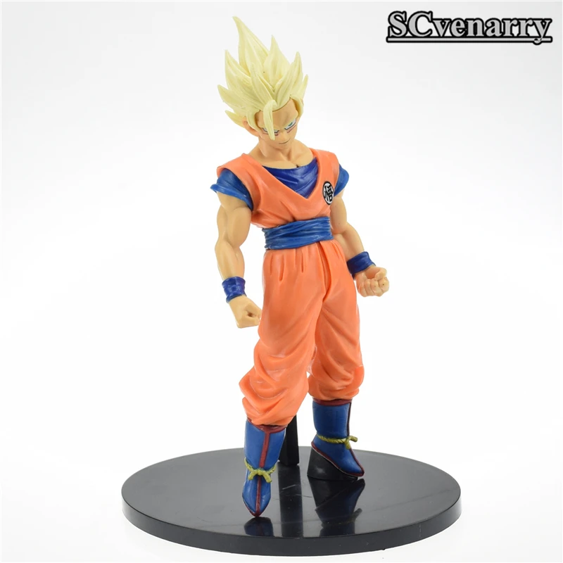 Аниме Dragon Ball Супер Saiyan 2 Сын Gokou Рисунок ПВХ Banpresto tenkaichi будокай модель Игрушки для