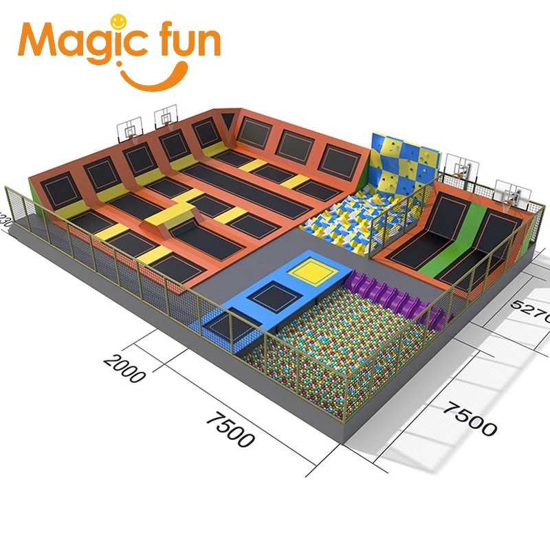 Большой батут MAGICFUN для дома, Лидер продаж, Малайзия (art.: 7a6f9639a) - 7a6f9639a