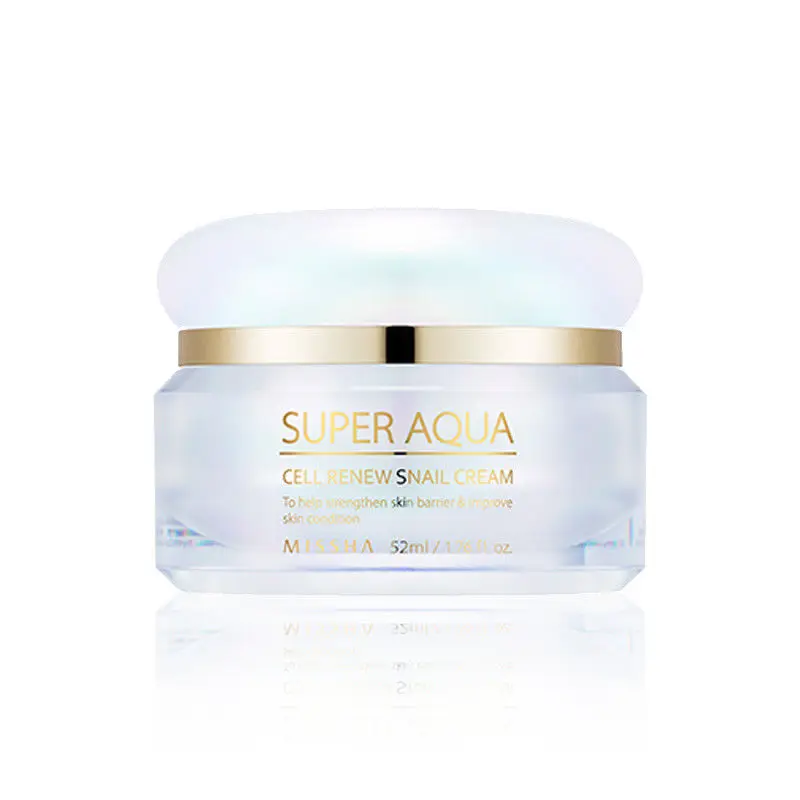 MISSHA Super Aqua Cell обновленный крем улитки 52 мл антивозрастной против морщин Удаление