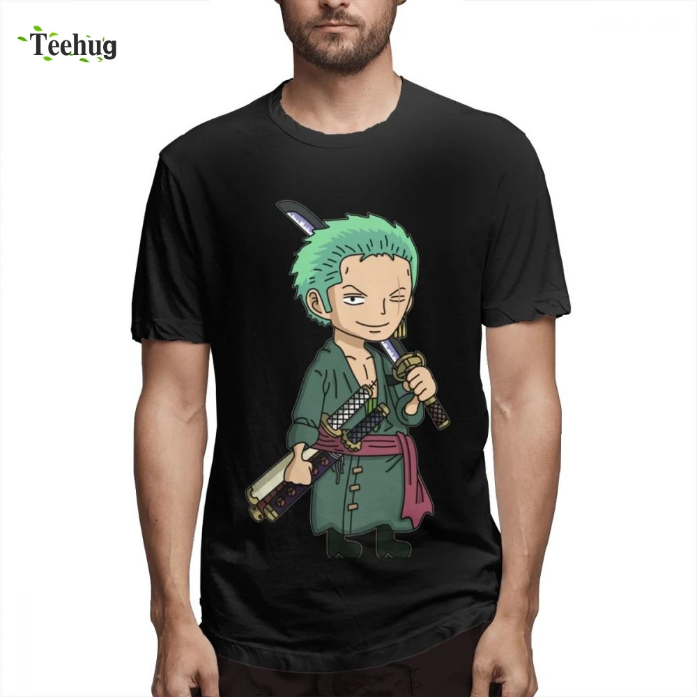 Футболки Zoro Roronoa ONE PIECE Mugiwara Apgz5v4zdz2 забавные мужские Забавные футболки на заказ для