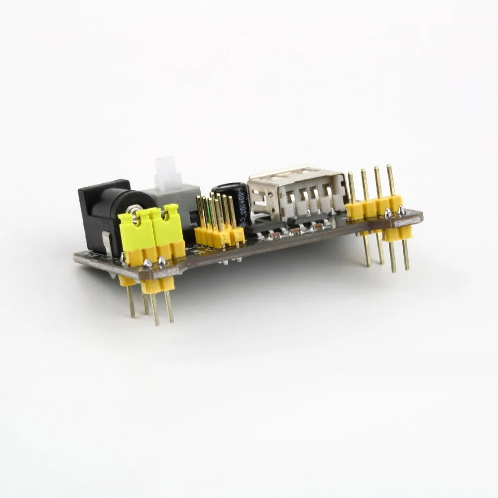 AC/DC адаптеры MB102 макет Питание модуля 3 В/5 В Для Solderless Хлеб совета
