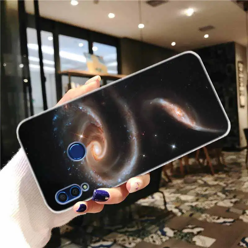 Мягкий силиконовый чехол для Huawei Honor 30 20 Pro 10 9 9X Lite 10i 9a 8a 7a 30s космос galaxy universe |