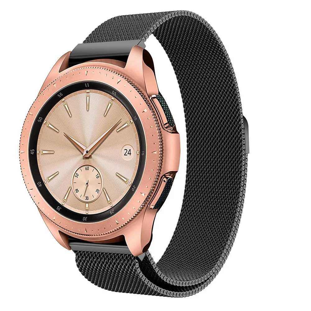 Магнитный ремешок для часов 42 мм 20 Миланский Samsung Gear sport S2 Huami Youth Edition Huawei Watche 2