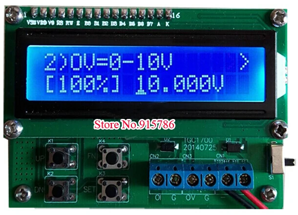 Датчик сигнала тока и напряжения 0 10 В/передатчик источника 4 20 мА/двойной выход