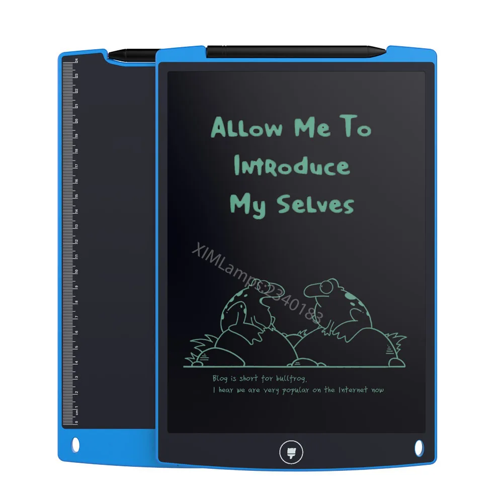 12 дюймовый ЖК планшет для рисования подарки детей маленькая картонная доска офис