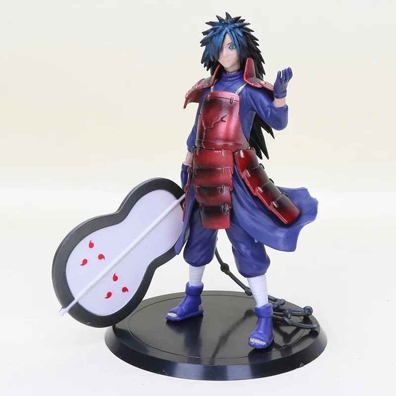 Uchiha Madara bag Драгоценный камень Наруто Shippuden фигурка Наруто Хьюга Хината Hyuga мягко шаг близнец Львы кулак Jiraiya Minato Saruka ПВХ Модель игрушки - Цвет: Uchiha Madara bag
