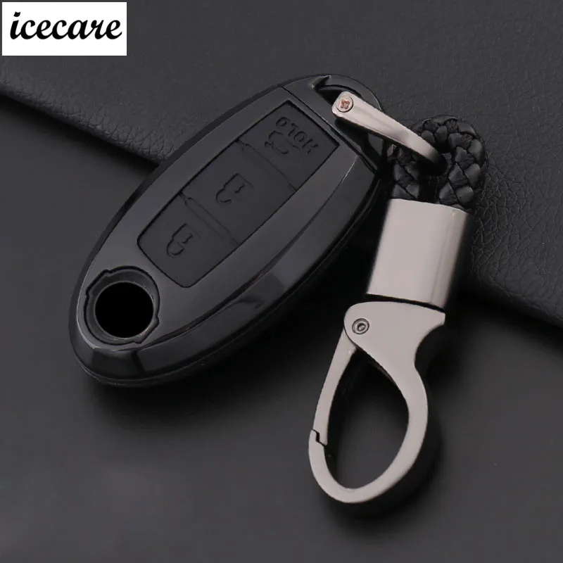 Силиконовый чехол для ключа из углеродного волокна Nissan Note Altima Armada Gt-r Maxima Murano