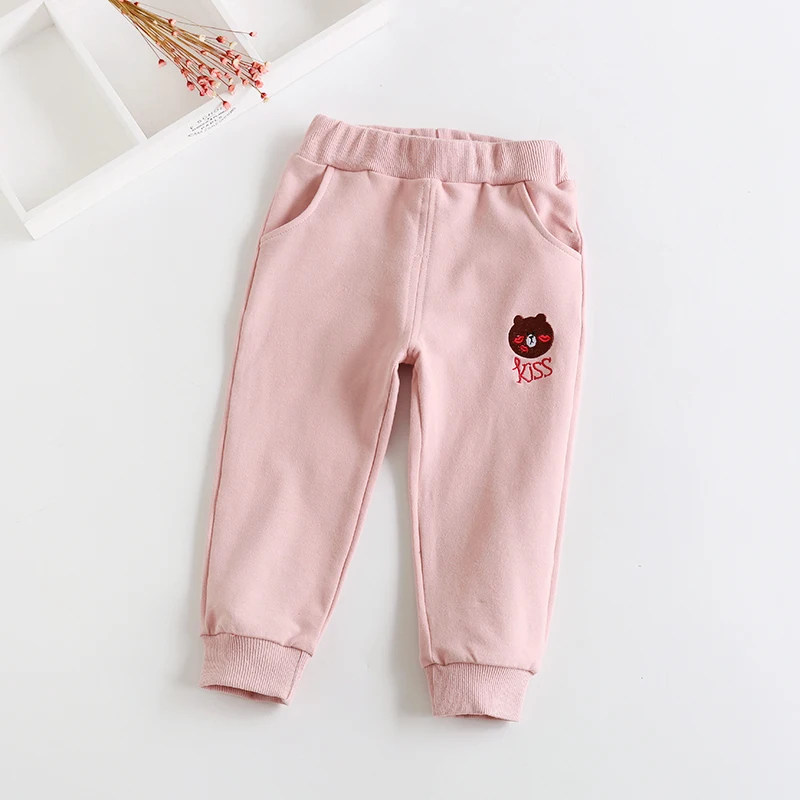 Children's trousers 2019 spring and autumn baby letters casual pants children's kids boys girls | Мать и ребенок