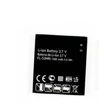 Высокое качество Замена батареи FL 53HN аккумулятор 1500mah для LG Optimus 2X