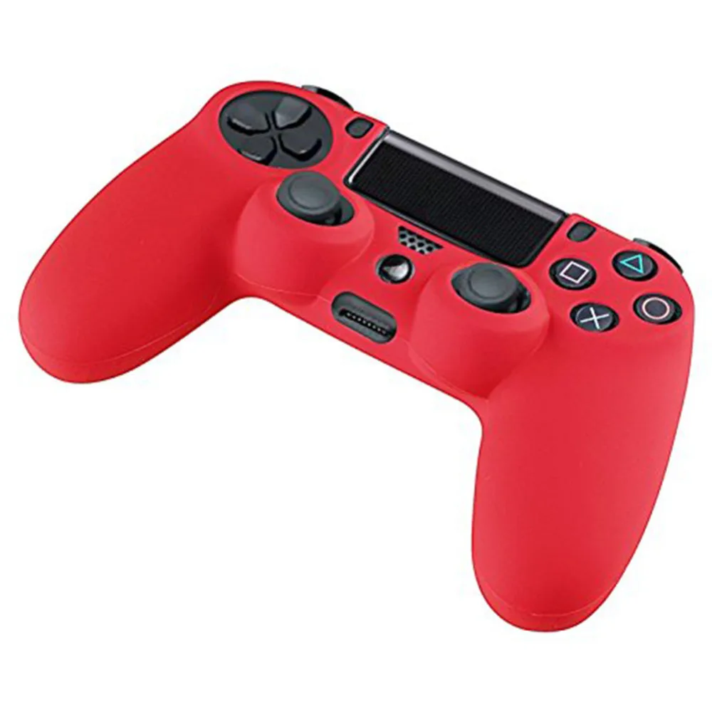 Мягкий силиконовый гелевый резиновый чехол для sony PS4 Джойстик Крышки 4 цвета |
