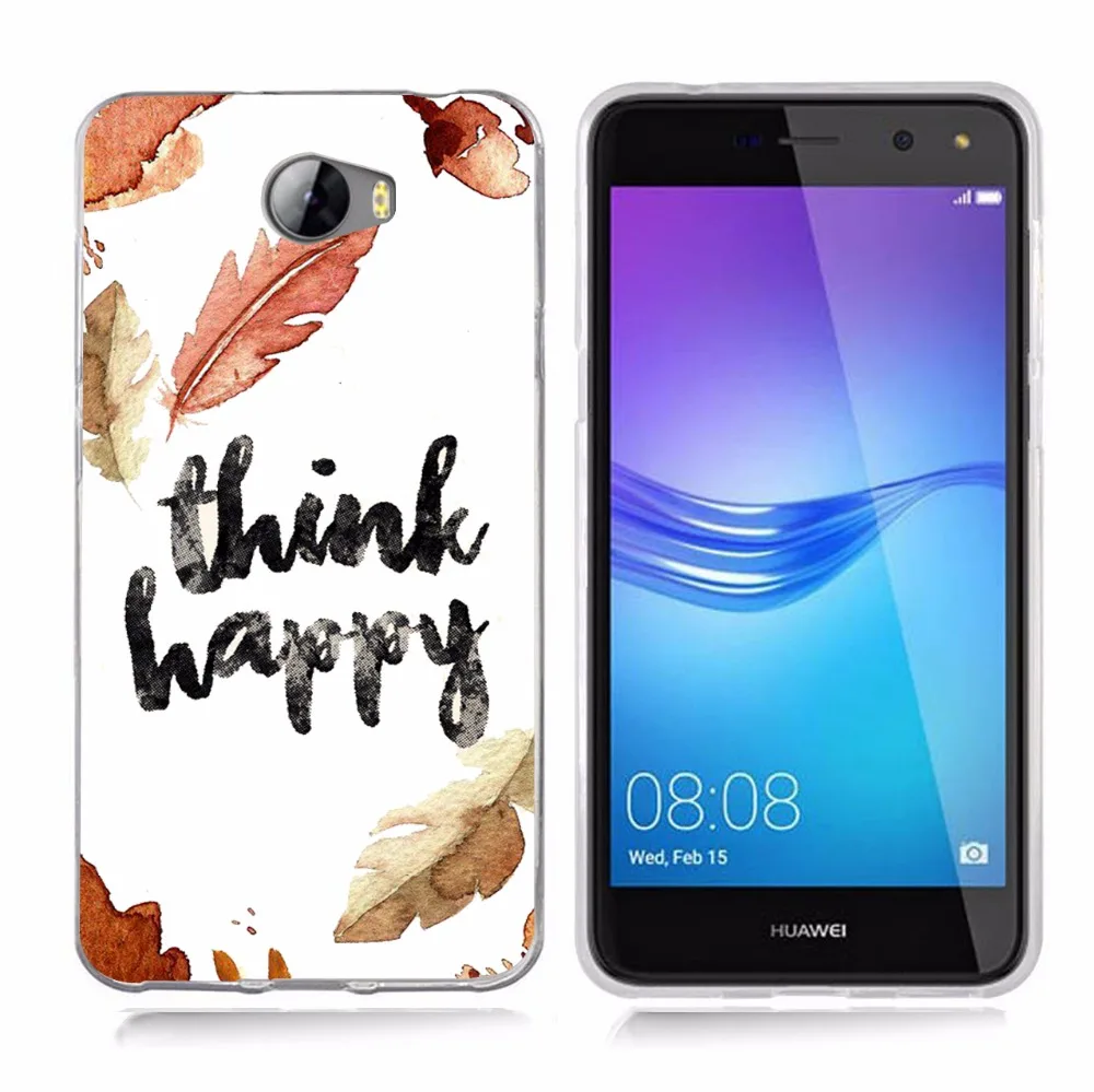 Для huawei P9lite/P8 Lite 2016 2017 Y5 II 2 Y5ii/Y6 компактный листья ананаса силиконовый