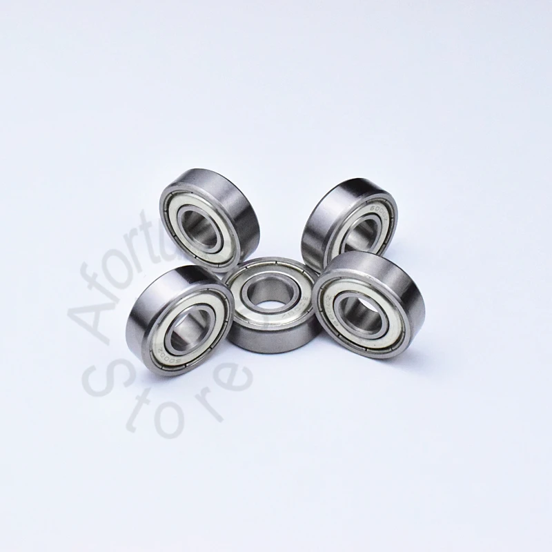 6000ZZ 10*26*8 (мм) 1 шт. подшипник ABEC 5 6000 6000z радиальный из хромированной