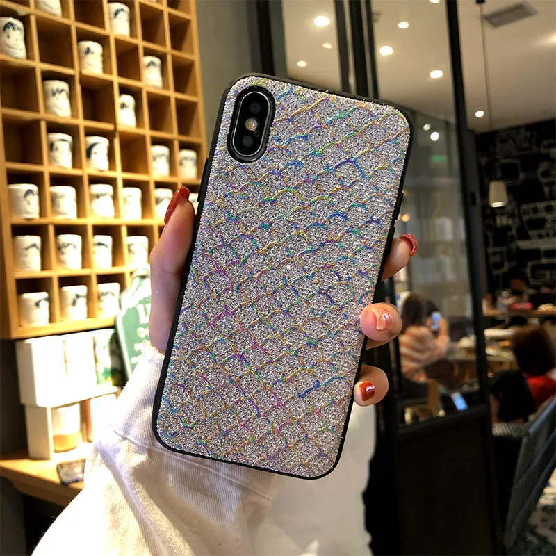 Огонь Bling силиконовый чехол для телефона iphone 7 Чехол X 6 S 8 Plus чехлы Модные