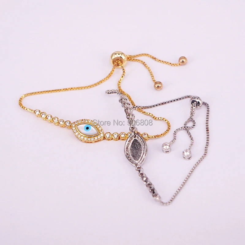 10 шт. оптовая продажа Новое поступление инкрустированный фианитами турецкий