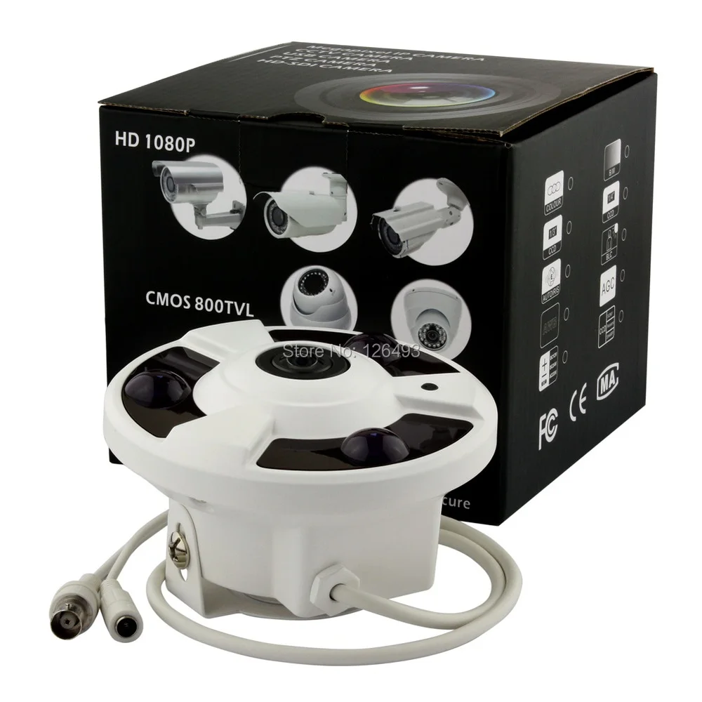 HD 1.3MP аналоговый высокой четкости AHD CMOS 960P 3 шт Массив светодиодов 20 м IR CUT