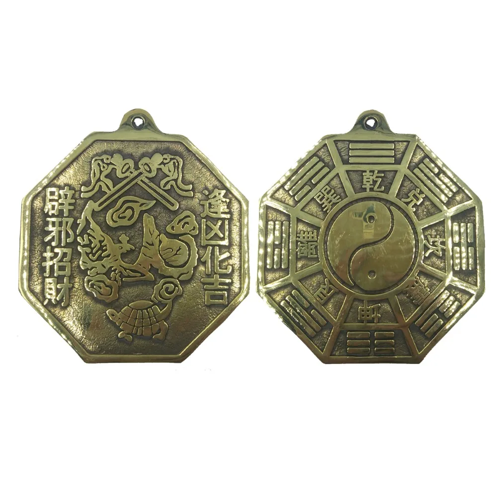 ANGRLY Китайский Меч зодиака медный процесс китайский самолет зеркало Taiji Bagua 100%