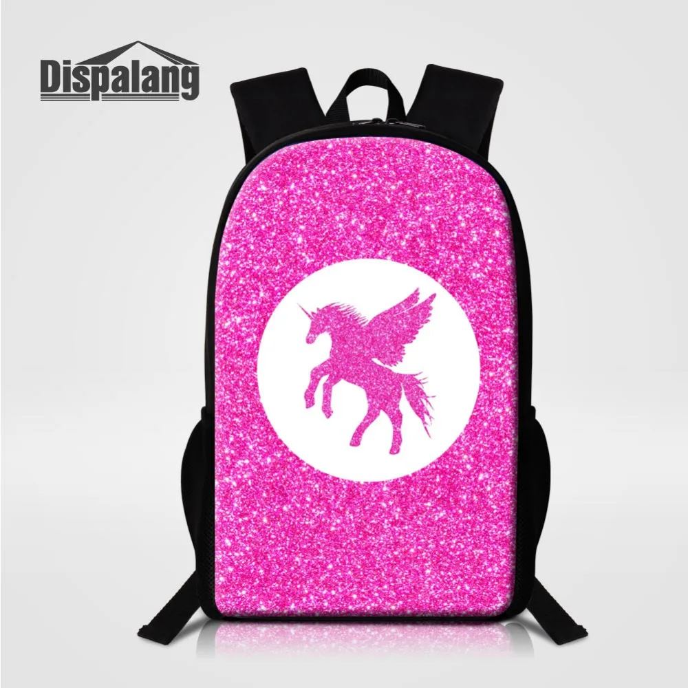 Dispalang Casual School Backpack Women men Lovely Cartoon Unicorn Printed Kids Large Capacity Bags for Teenager | Багаж и сумки