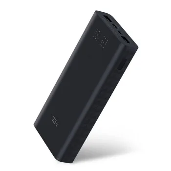 Xiaomi powerbank Z mi power bank 20000 мАч Быстрая зарядка QC3.0 Xiao батарея QB822 для iPhone зарядное