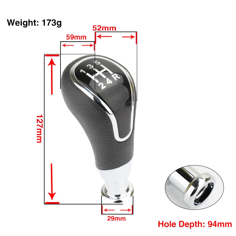 Абсолютно новая 5 скоростная ручная автомобильная коробка передач рукоятка для рычага переключения передач палка головка для Chevrolet Sail 2010- год