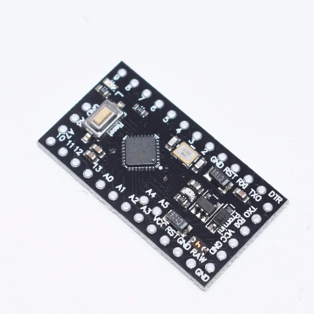 1 шт. pro mini atmega328 Pro Mini 328 Mini ATMEGA328 5 В/16 МГц C64 для Arduino