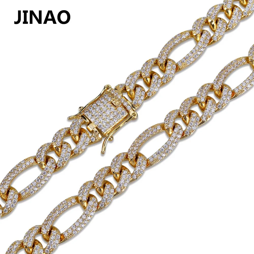 Iced Out модные золотые серебряные ожерелья-цепочки в форме бордюра личности хип хоп/панковские шармы для мужчин AAA кубический циркон Ювелирные изделия Подарки