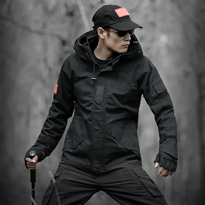 LANGSHI Открытый армия вентилятор desert Python узор Камуфляжный костюм комплект мужской