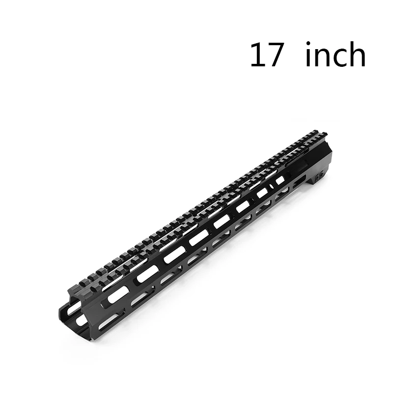 17 inch Magorui AR-15 M4 M-LOK MLOK 7/9/10/12/13,5/15/17/19/22 дюймов Тонкий бесплатный поплавок Handguard M-LOK прицел крепление с Сталь гайка - Цвет: 17 inch