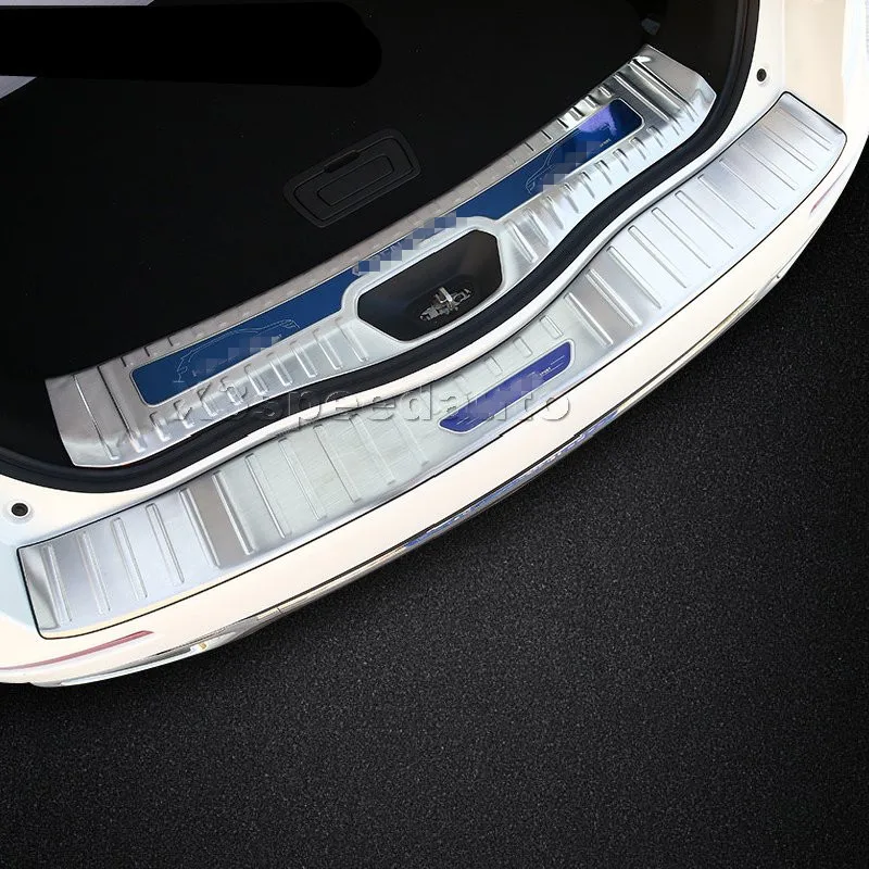 1 шт. протектор внешнего заднего бампера для Renault Koleos 2017|sill plate|rear bumper protector sillrear |