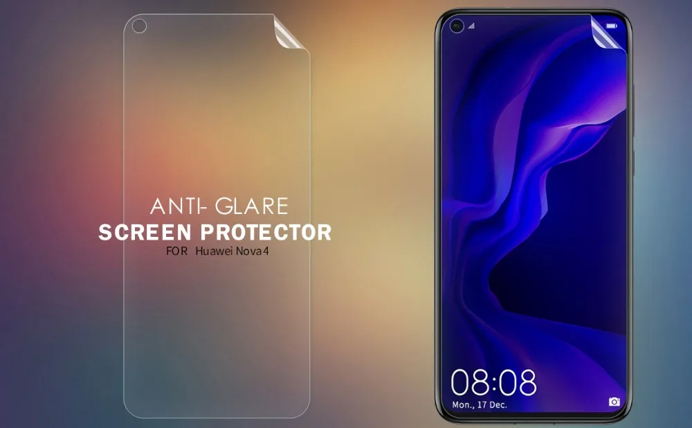 2 шт./лот Huawei Nova 4 защитная пленка для экрана NILLKIN матовая или суперпрозрачная