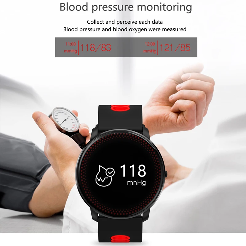 Cf007 Bluetooth Smart Band Фитнес трекер Смарт-браслет сердечного ритма Мониторы