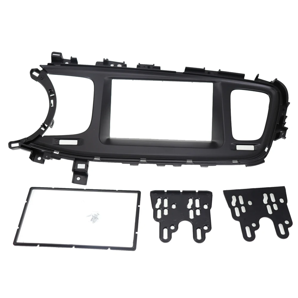 2 Din Fascia Для KIA Optima III (TF) K5 левое колесо Радио DVD стерео панель монтажная отделка 11
