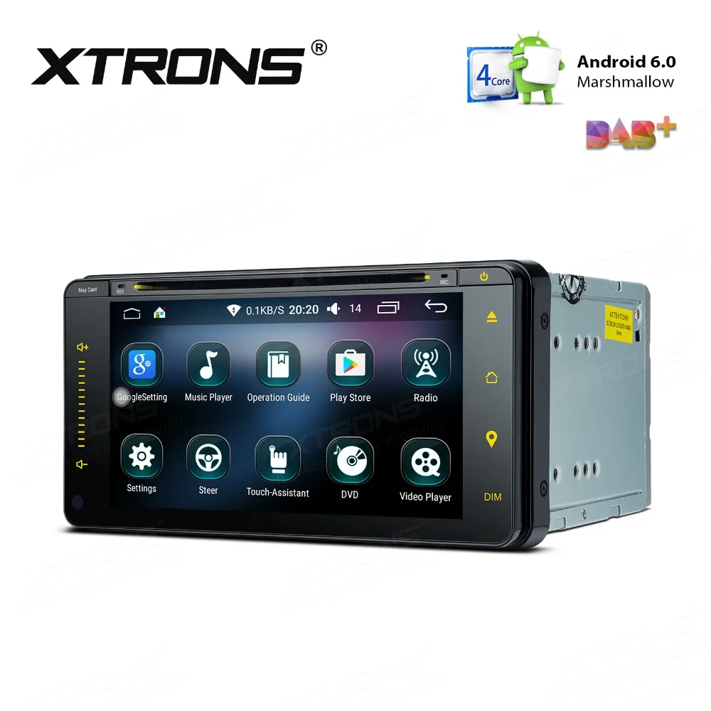XTRONS 7 &quotAndroid видео Радио автомобильный DVD плеер головное устройство стерео GPS