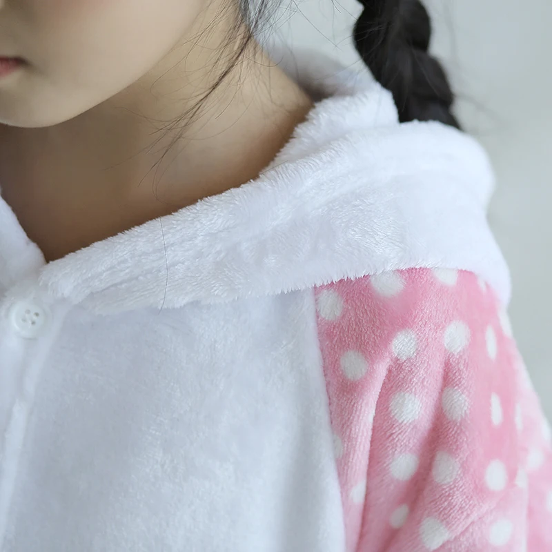 Kigurumi/Детская Пижама с рисунком кота; Детский костюм для девочек и мальчиков; одежда для сна; Детский комбинезон с рисунком аниме; Onesie Animal4, 6, 8, 10, 12 лет