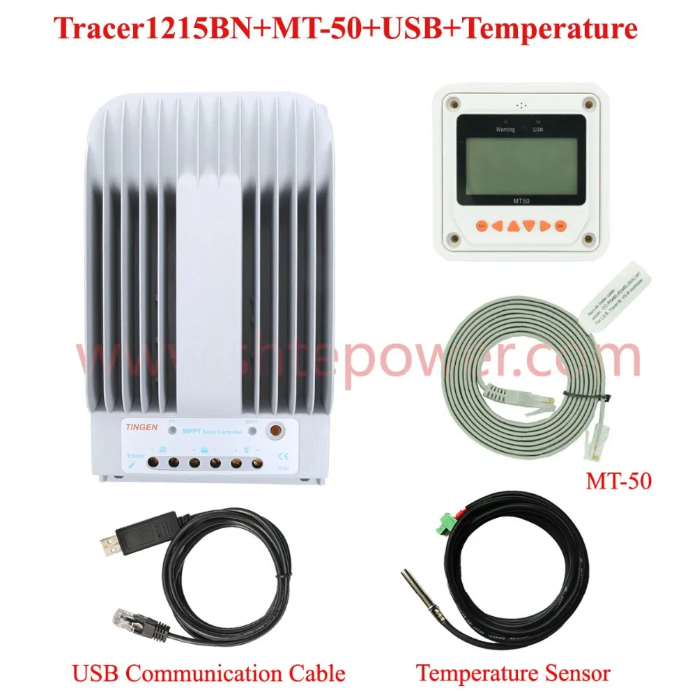 Лучшая цена Солнечная mppt зарядка 12v регулятор 10a tracer1215bn контроллер заряда|charge